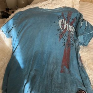 Affliction distressed T shirt